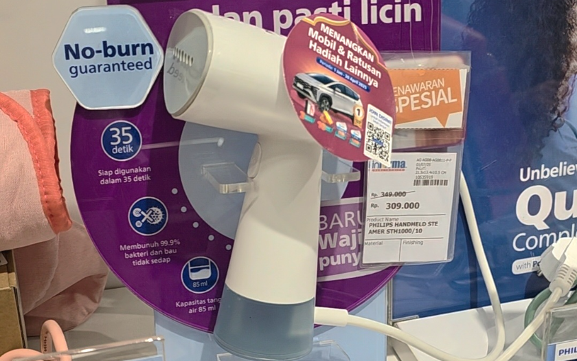Tes Setrika Uap Philips Harga Rp 300 Ribuan, Hasilnya?
